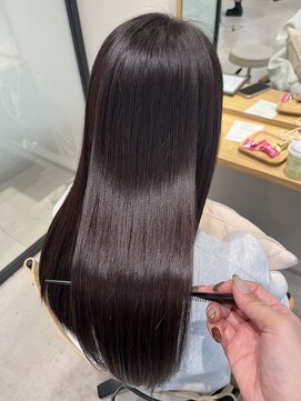 ファムバイアヴァンス(Femme by AVANCE.) 髪質改善カラー×チョコレートブラウン