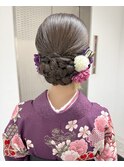 【LateliercontentMIHO】成人式ヘア 卒業式ヘア 袴ヘア 振袖ヘア