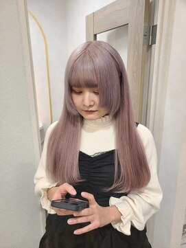 アンク クロス 池袋北口店(ANKHCROSS) レイヤー/裾カラー/ケアブリーチ/池袋