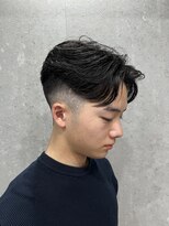 ジル(JIL) フェードスタイル×センターパート