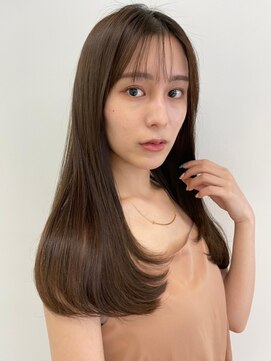 ルミ 上大岡店(Lumi) 顔型別ヘアスタイル特集/チェリーブラウン/ニュアンスカラー