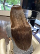 ワク 藤沢店(waku)&nbsp;ストレート　ブラウン　トリートメント