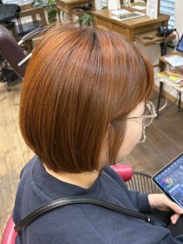 美容室 賀流。の写真/《ダメージレス施術で白髪をカバー★》度重なるカラーによるダメージが心配なお客様にもオススメ◇