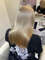 髪屋 紬&nbsp;ミルクティーベージュ/ブロンド/ホワイトベージュ／韓国