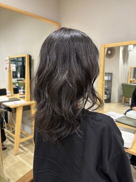 ヘアサロン ナノ(hair salon nano) セミロング/ミディアム/レイヤー/コテカール