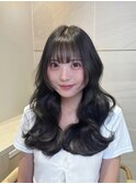 顔まわり/レイヤーカット/髪質改善/韓国/グレージュ