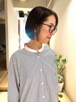 セブンベルベット(7 Velvet)&nbsp;ぱつっとミニボブ/ベージュ/髪質改善カラー/KAORISHINJYO