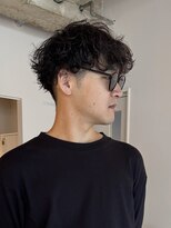 トッド(tod)&nbsp;ビジネスマン色気ヘアニュアンスパーマメンズパーマメンズカット