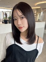 ビビバイベル(BiVi by BHEL)&nbsp;桑名ロングレイヤーカットハッシュカット透明感カラー重めロング