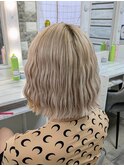 韓国風ボブウェーブ