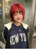 レッドローライトレイヤーボブ