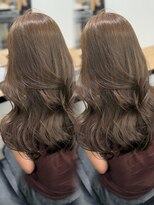 シーシンジュク 新宿南口(Sea shinjuku)&nbsp;ブリーチなしダブルカラーで作るオリーブベージュ