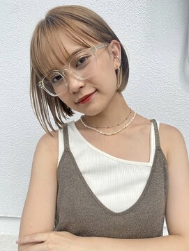 ロンド 表参道店(Lond) ボブとインナーカラーのバッチリ相性！