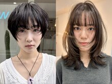 ナウアズ(now as.)の雰囲気(レイヤーカット×透明感カラーが得意◎ショート/ボブ/レイヤー)