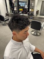 グルーマーズトウキョウ(GROOMER/S TOKYO)&nbsp;スパイキーショート/メンズ/フェード/ニュアンスパーマ/神保町