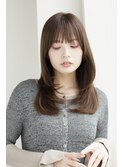 レイヤーカット/顔まわりレイヤー/透明感カラー/髪質改善