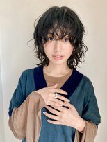 アスティブランシュ(Asti blanche)&nbsp;レイヤーパーマ　ウルフパーマ　癖毛風パーマ　前髪パーマ