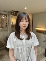 ティーヘア トナリ(t.hair tonari) 大人可愛い丸みショート/似合わせバング/透明感ヘアカラー