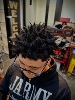 ゴート(GOAT) スパイキーショートアフロ