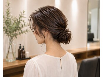 アイノワ 泉佐野店(ainowa)の写真/結婚式・二次会・お呼ばれに♪大人可愛いヘアセット