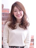 【北千住美容室アトリエMAI】ふんわりエアリーミディ  