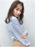 ほつれウエーブ×アレンジバング