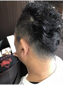 カリアゲパーマスタイル