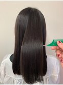 トリートメントで艶髪