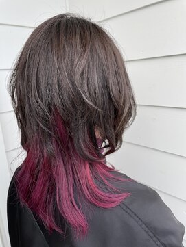 アプシー 三木店(Apsee) ビビトットレッド×2セクション/クラゲヘアー/チェリーレッド