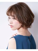 20代30代40代大人かわいい小顔ひし形ふんわりボブ