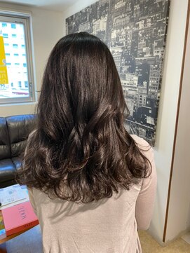 ナナナ パレナ 大津膳所店(nanana parena) デジタルパーマで韓国スタイル×艶髪×韓国風ロングウェーブ