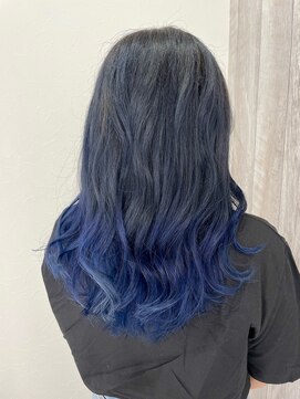 シエル 立川店(CIEL) 【CIEL×久光】ネイビーブルーグラデーション