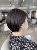 ショートボブ_シアラベンダージュ_丸みショート【Lostcity横浜】