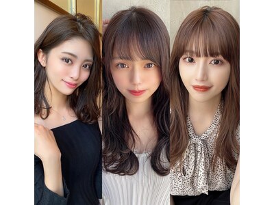 新宿No.1の技術力で素敵なヘアスタイルをご提供♪