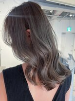 アルバム 渋谷パルコ(ALBUM) オリーブグレージュ_グレージュカラーボブウルフ_ba409572