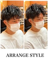 ヨシザワインク ハコザキ 水天宮前 日本橋人形町(YOSHIZAWA Inc.HAKOZAKI)&nbsp;アレンジ/アップバング/ツーブロック/スパイラルパーマ/刈り上げ