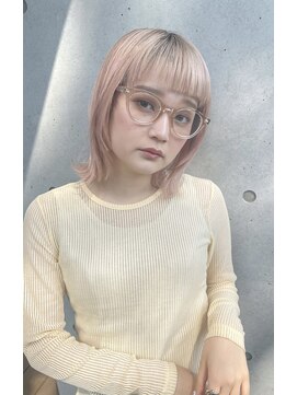 ステラ(stella) ハイトーン×ウルフボブ