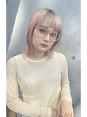 ハイトーン×ウルフボブ