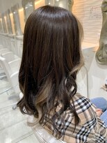 ニューヨークニューヨーク 山科店(NYNY)&nbsp;インナーカラー×ミルクティーベージュ