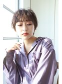 【目黒美容室】ウェーブショートヘア