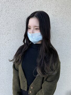 ヴァンキャトル デニム(vingt_quatre denim) 【ロングヘア裾カラー☆☆】