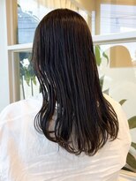 ポジ(poji)&nbsp;髪質改善カラー　艶カラー　ブラウンカラー　ミディアム