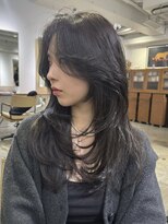 エヌ トーキョー(enu TOKYO) レイヤーカット 韓国ヘア 学芸大学