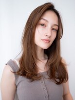 イオ 本厚木(io)&nbsp;くびれレイヤー似合わせカットナチュラルカラー小顔前髪