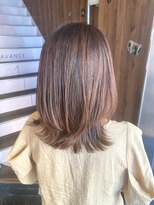 アヴァンス 天王寺店(AVANCE.) 暖色カラー×レイヤーカット