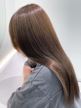 アールプラスヘアサロン(ar+ hair salon) オリーブグレージュカラー