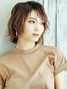 ハウズコレクション イオンタウン店(hu's collection)の写真/乾かすだけでまとまる髪へ☆忙しい朝も簡単に再現できるスタイルに。毎日サロン帰りのスタイルが続く★