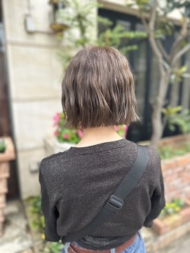 ピュア ポイント 和光店(PURE POINT) 切りっぱなしボブ／ゆるふわボブ