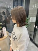 ほんのりレイヤーボブ