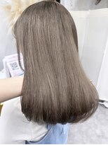 リア(riah)&nbsp;ミルクティーベージュダブルカラーインナーカラーケアブリーチ